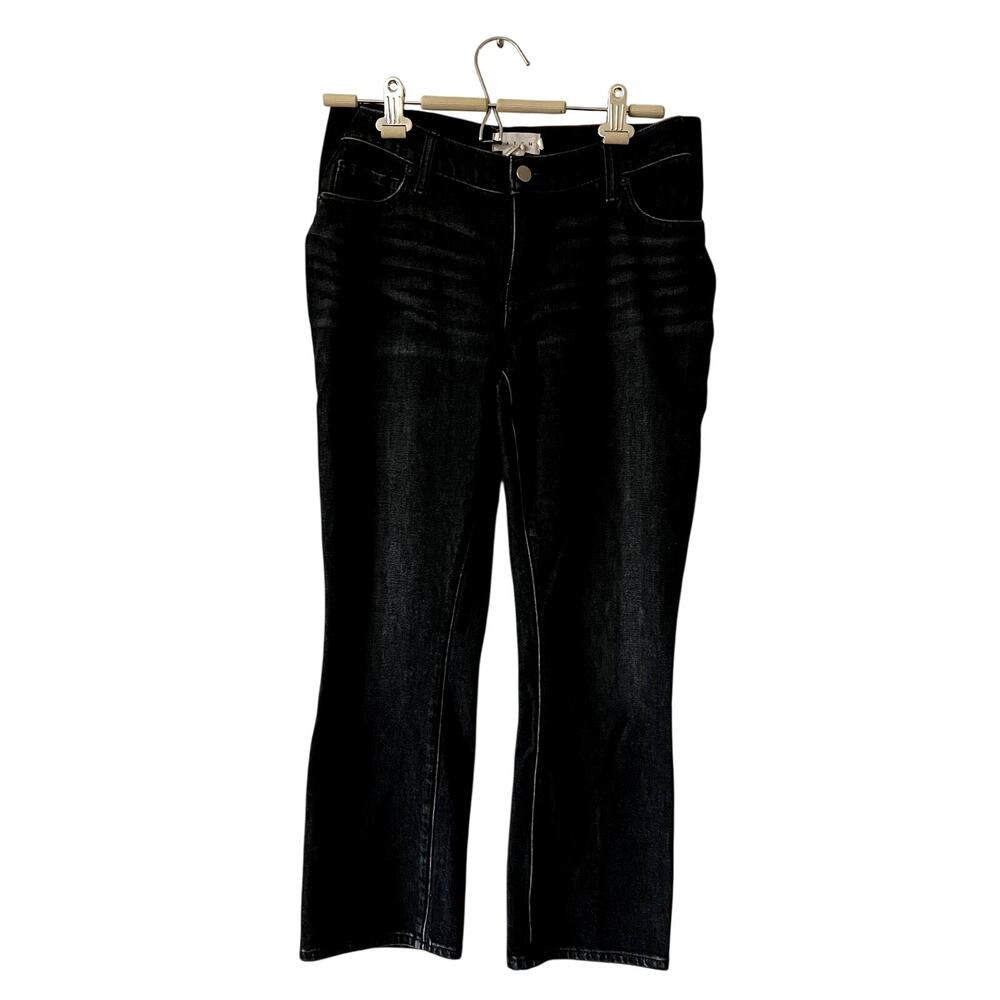 Hatch Black Ankle-Length Jeans